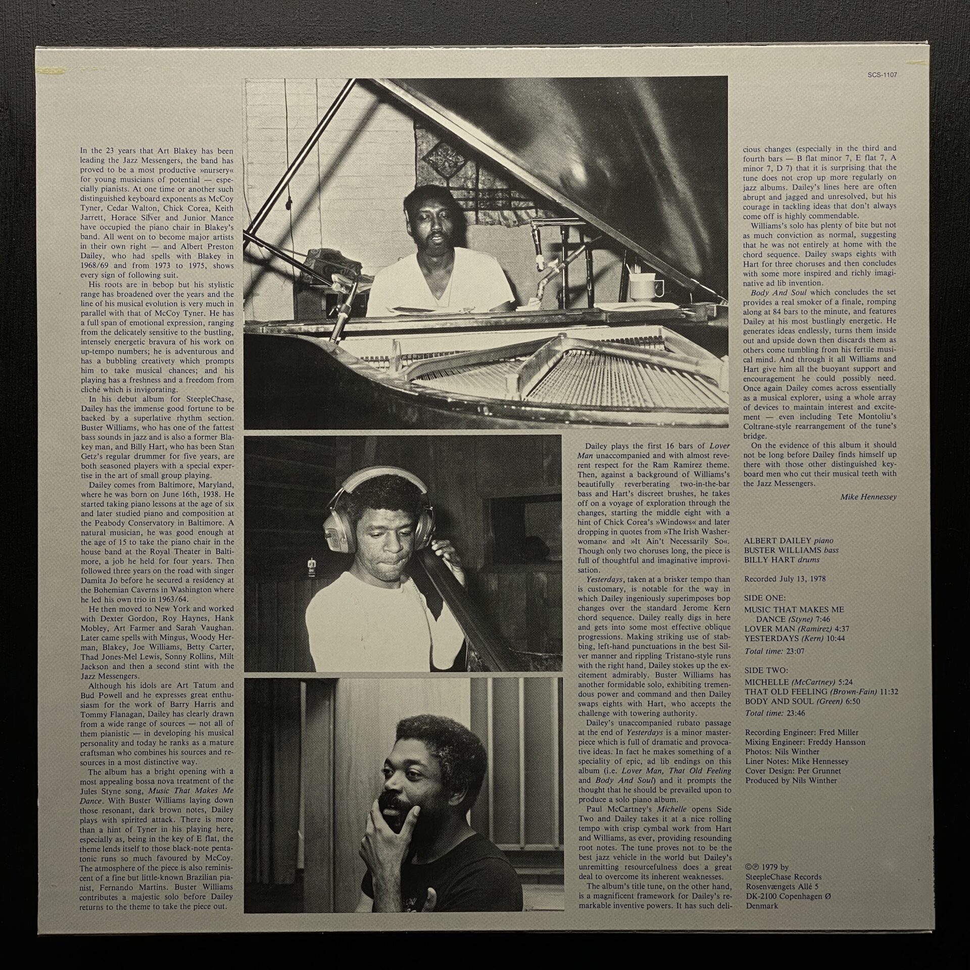Albert Dailey Trio – That Old Feeling (2)