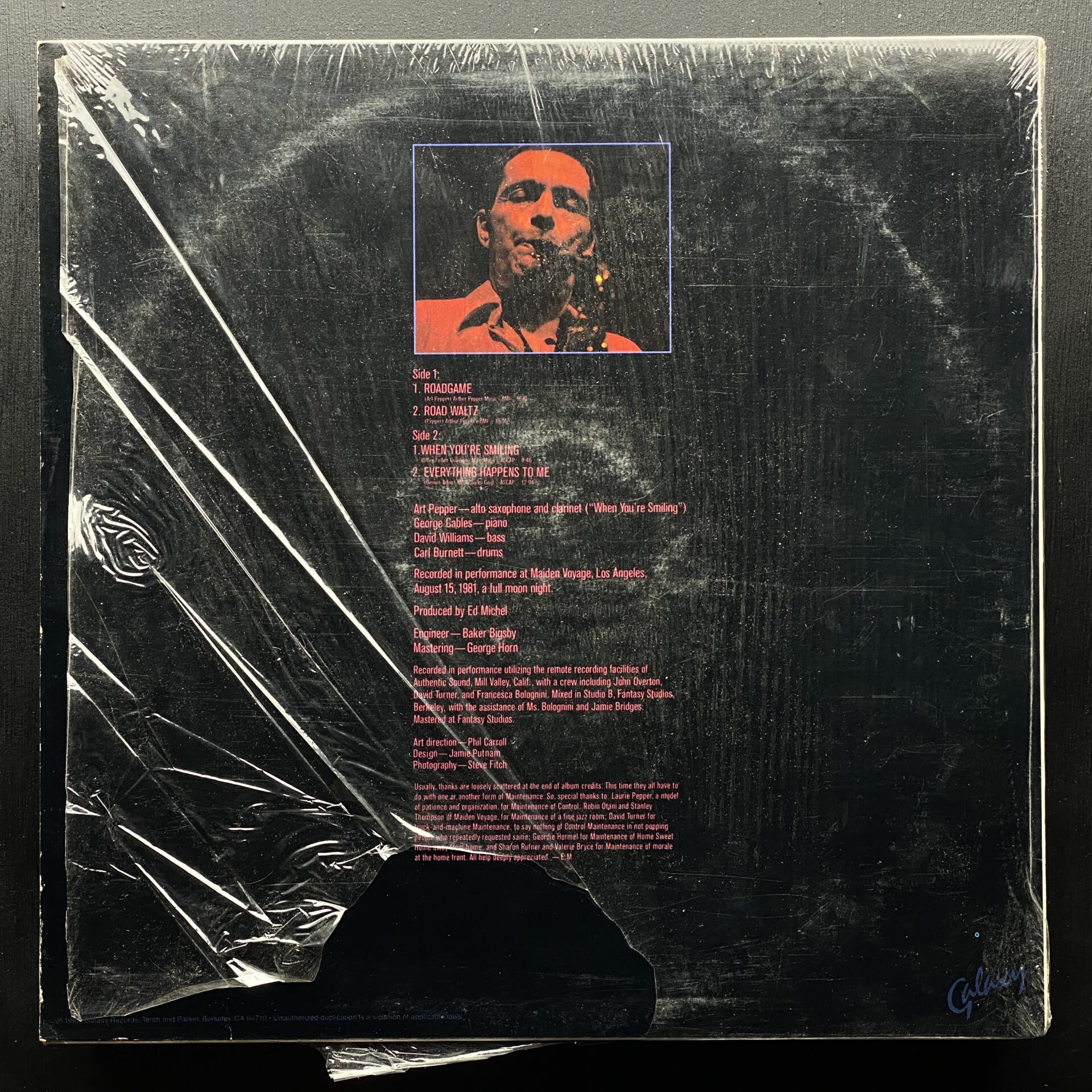 Art Pepper – Roadgame (2)