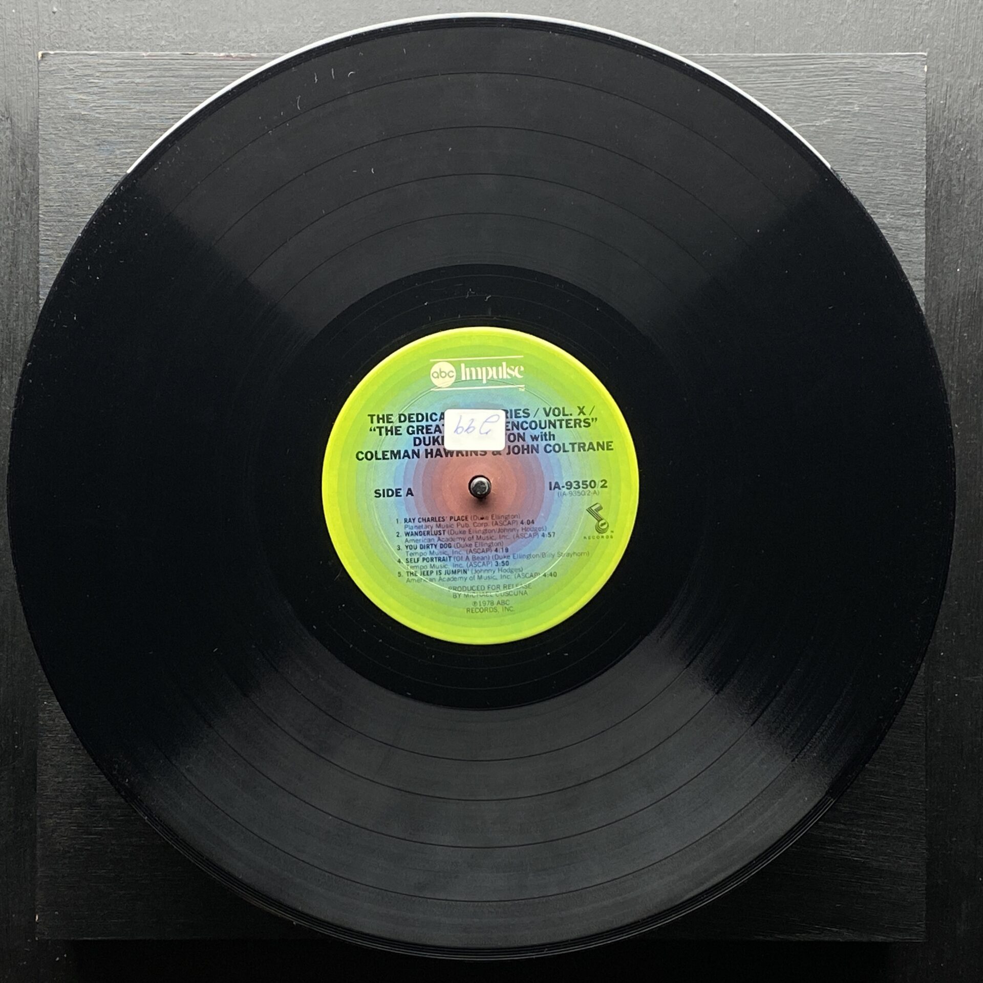 Duke Ellington With Coleman Hawkins & John Coltrane – The Great Tenor Encounters (5)