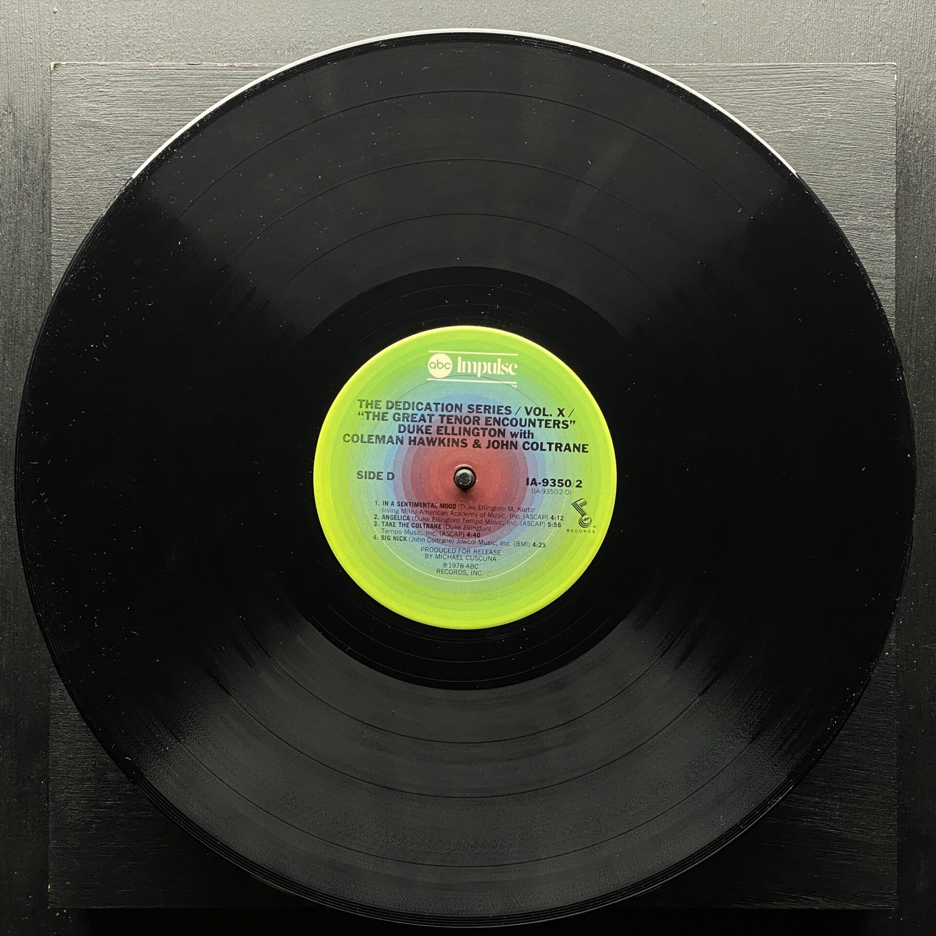 Duke Ellington With Coleman Hawkins & John Coltrane – The Great Tenor Encounters (8)