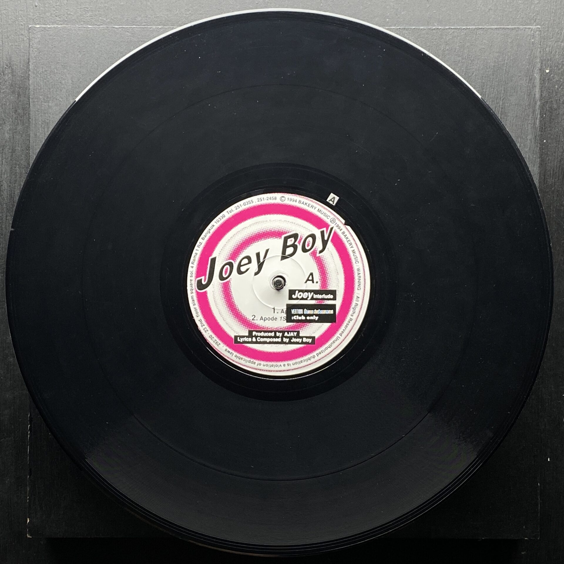 Joey Boy – A-Pode / Happy (4)